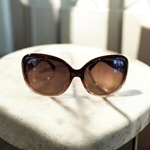 Jones New York | Plastic Brown Sunglasses